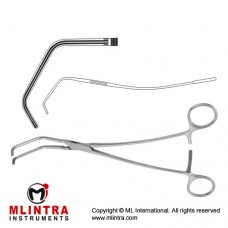 Satinsky Atrauma Tangential Occlusion Clamp Stainless Steel, 26.5 cm - 10 1/2"